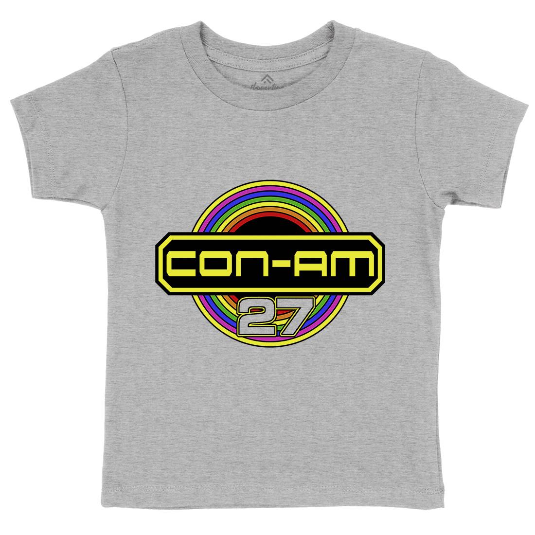 Con-Am 27 Kids Crew Neck T-Shirt Space D414