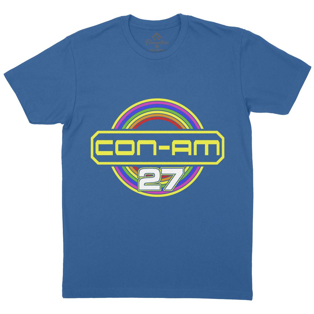Con-Am 27 Mens Crew Neck T-Shirt Space D414