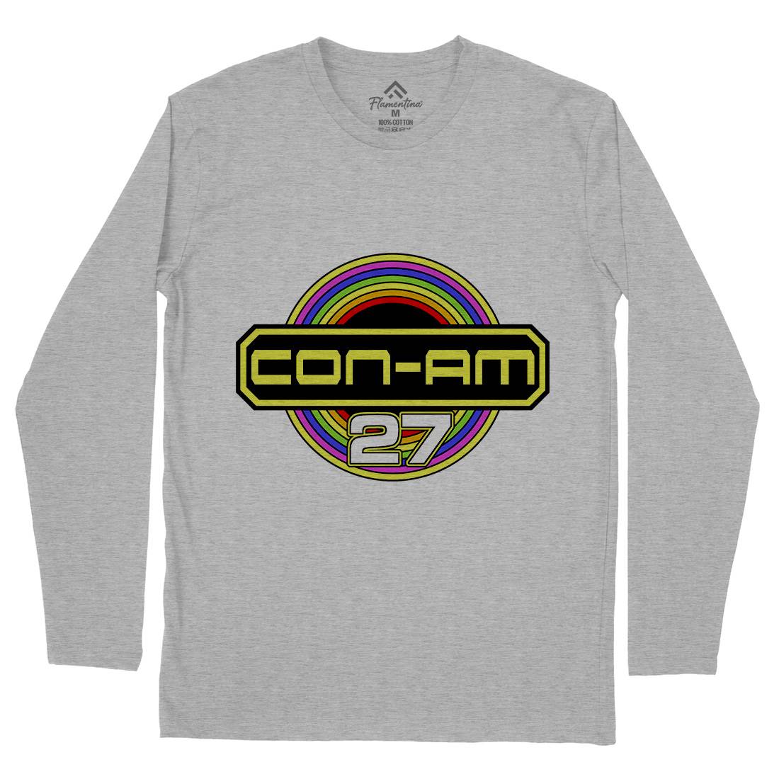 Con-Am 27 Mens Long Sleeve T-Shirt Space D414