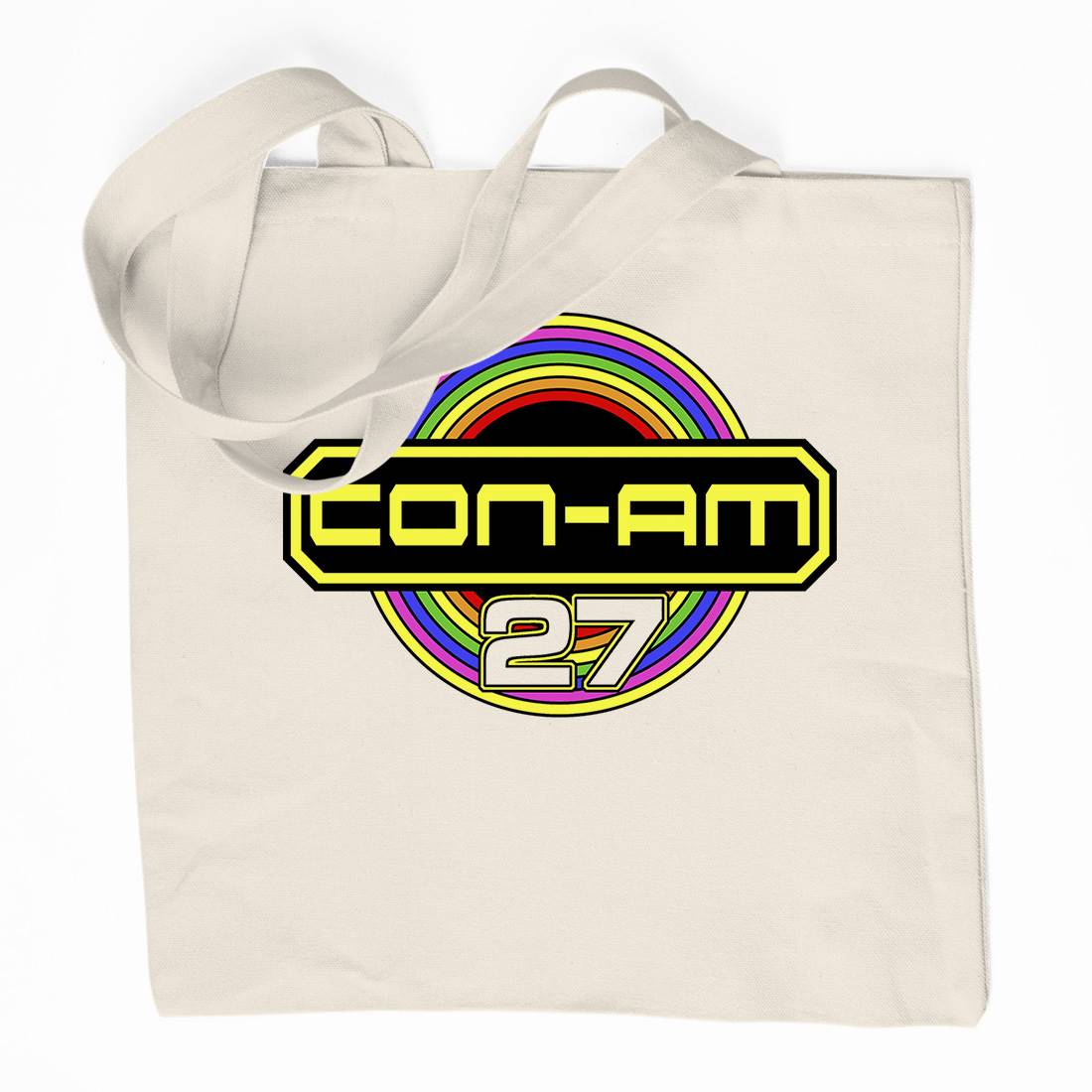 Con-Am 27 Organic Premium Cotton Tote Bag Space D414