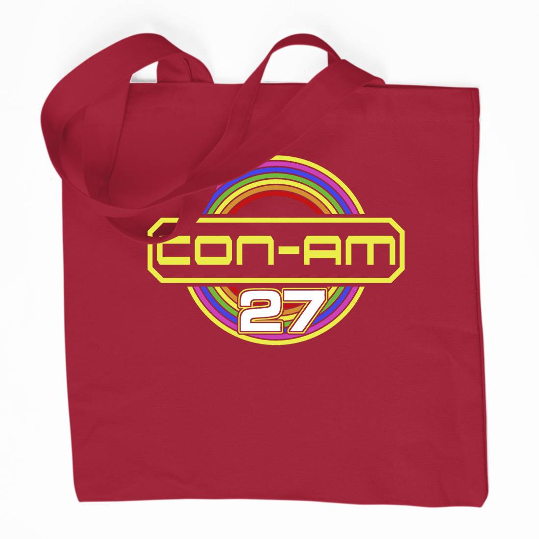 Con-Am 27 Organic Premium Cotton Tote Bag Space D414