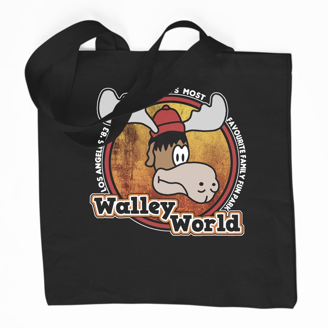 Walley World Organic Premium Cotton Tote Bag Retro D415