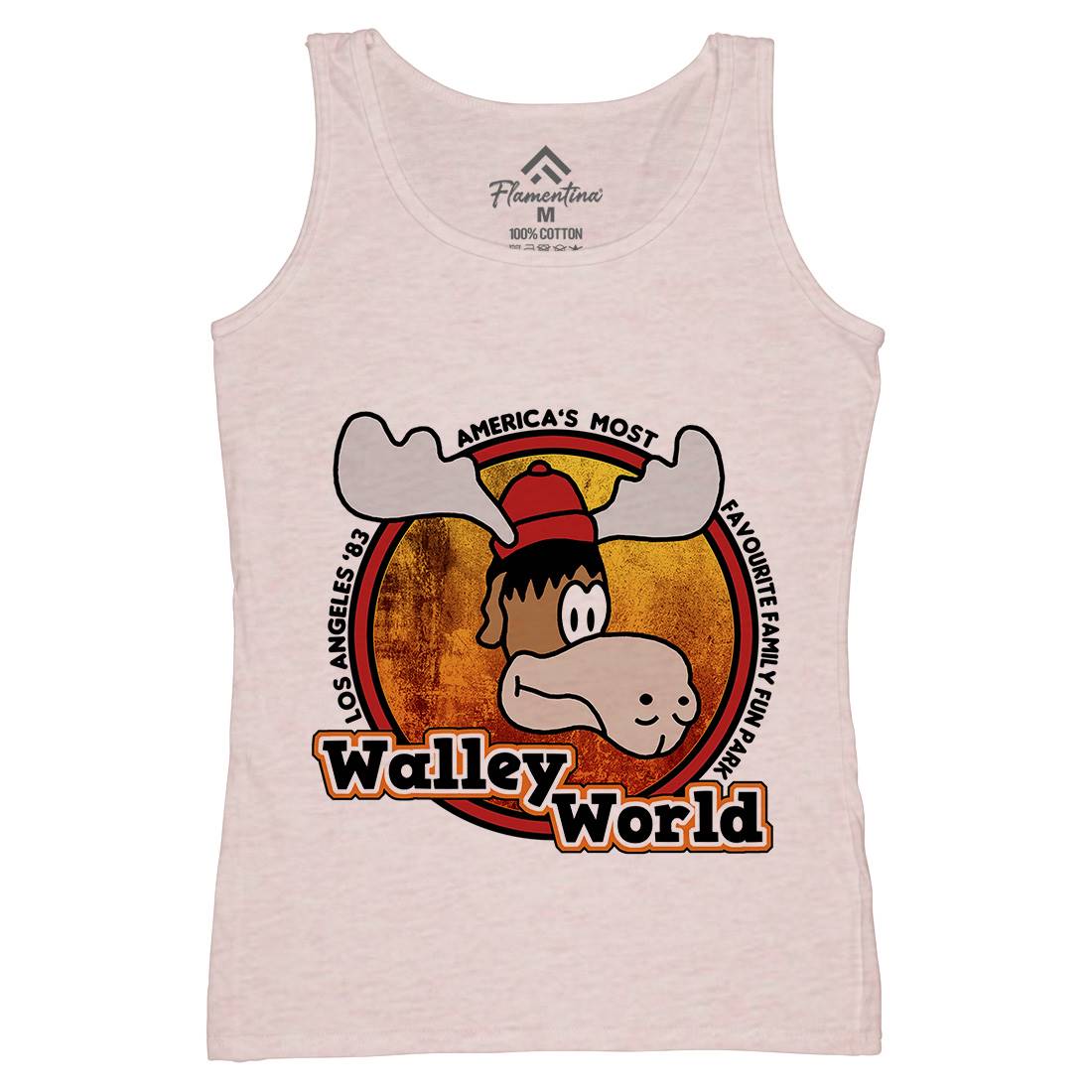 Walley World Womens Organic Tank Top Vest Retro D415