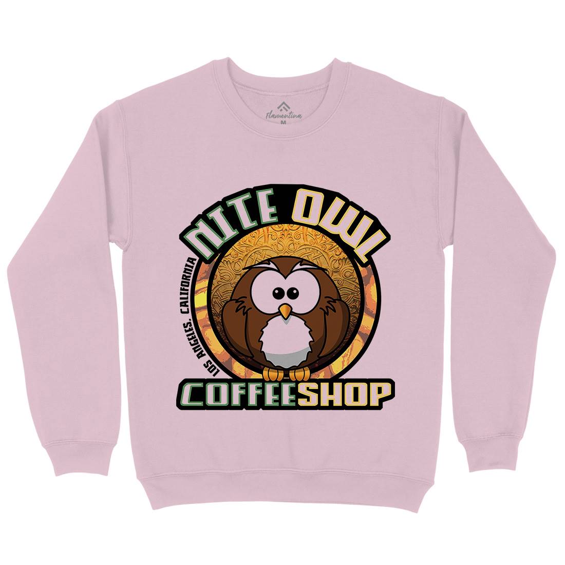 Nite Owl Kids Crew Neck Sweatshirt Drinks D416