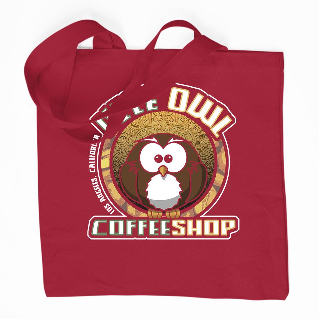 Nite Owl Organic Premium Cotton Tote Bag Drinks D416