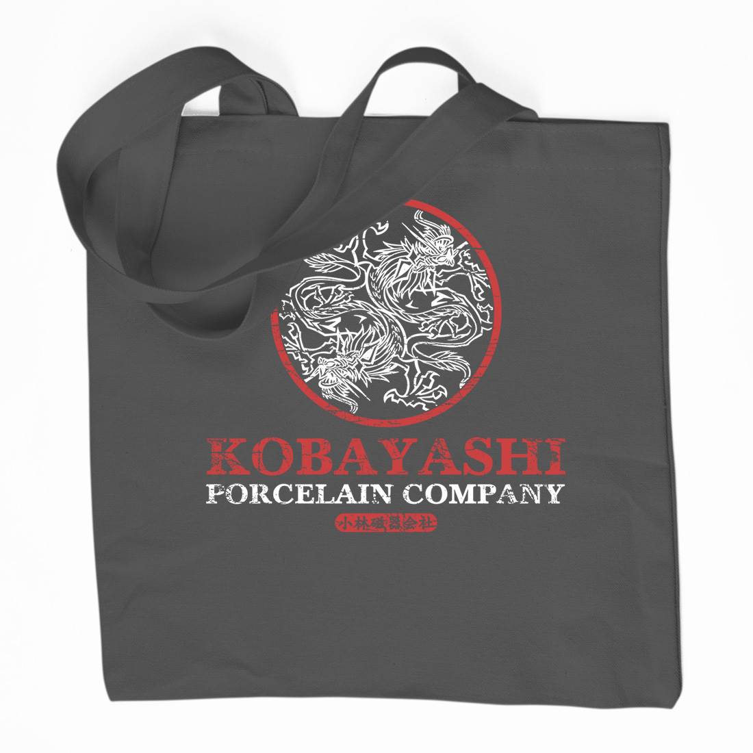 Kobayashi Porcelain Organic Premium Cotton Tote Bag Asian D417