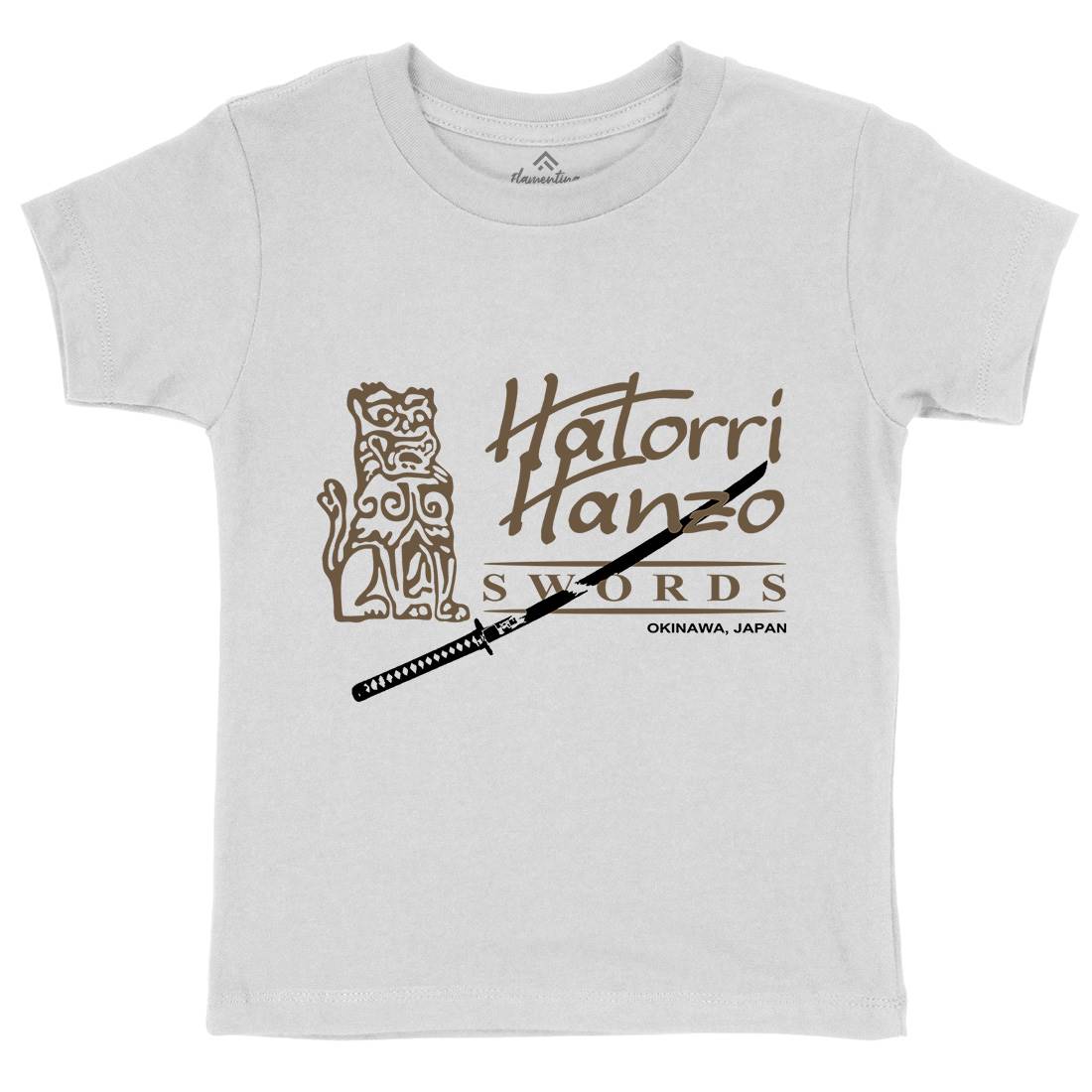 Hattori Hanzo Kids Crew Neck T-Shirt Asian D418