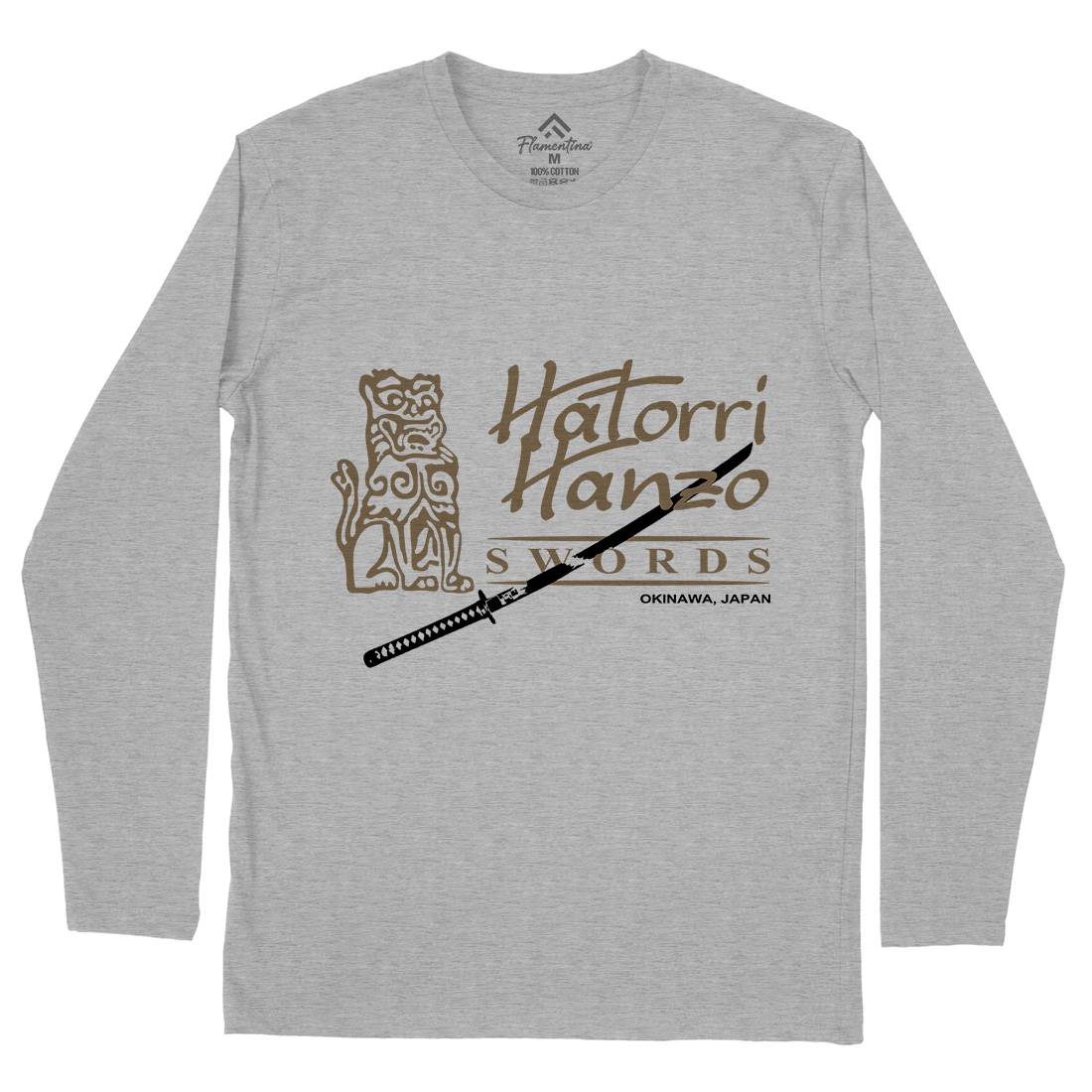 Hattori Hanzo Mens Long Sleeve T-Shirt Asian D418