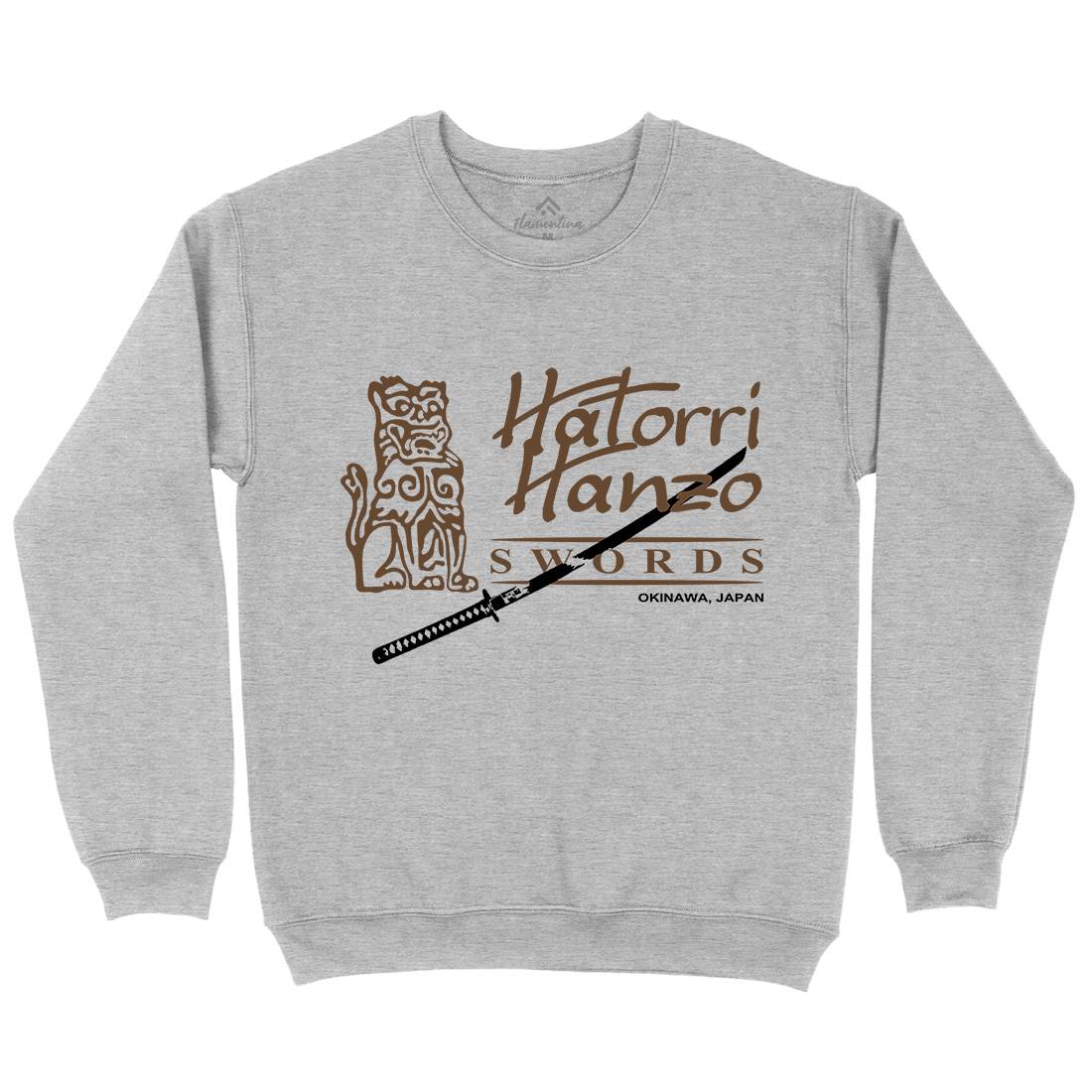 Hattori Hanzo Mens Crew Neck Sweatshirt Asian D418