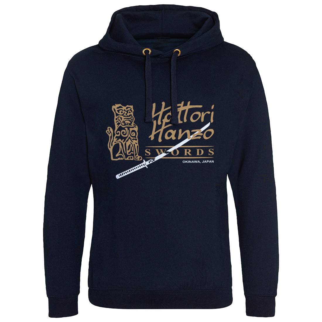 Hattori Hanzo Mens Hoodie Without Pocket Asian D418
