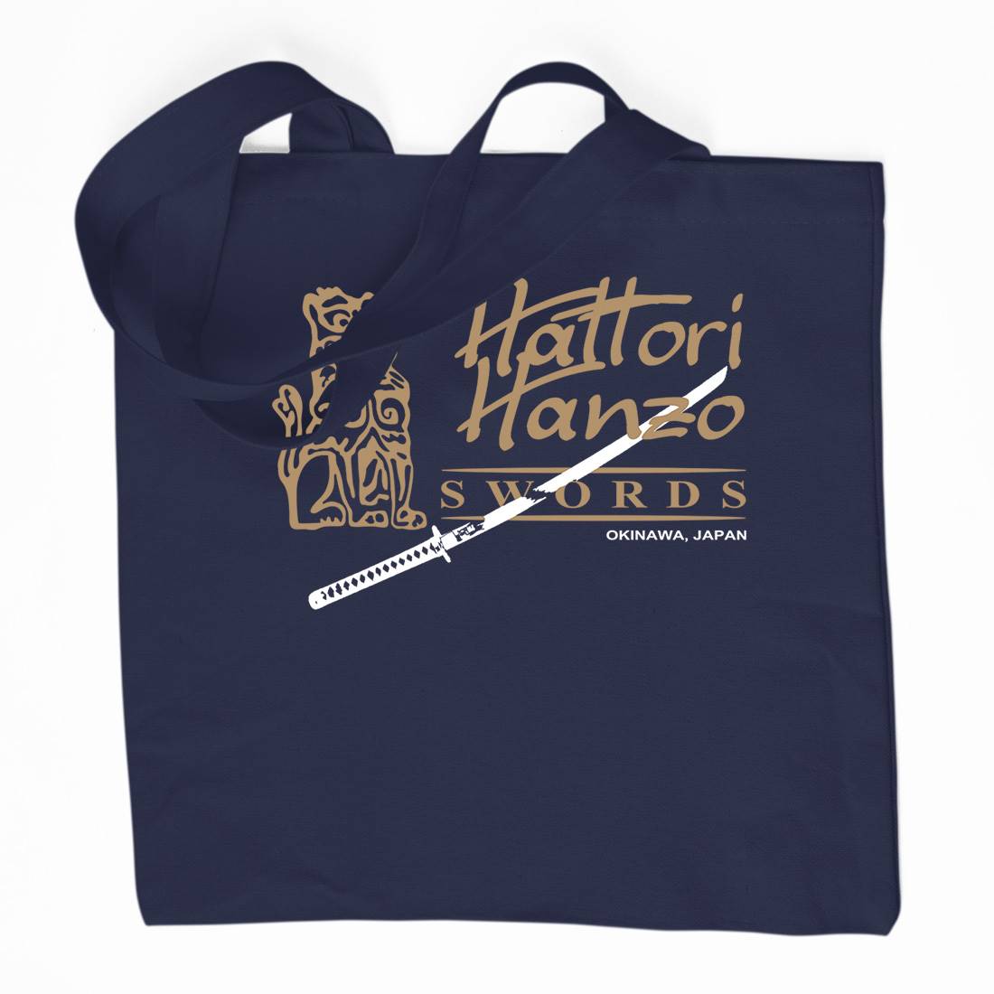 Hattori Hanzo Organic Premium Cotton Tote Bag Asian D418