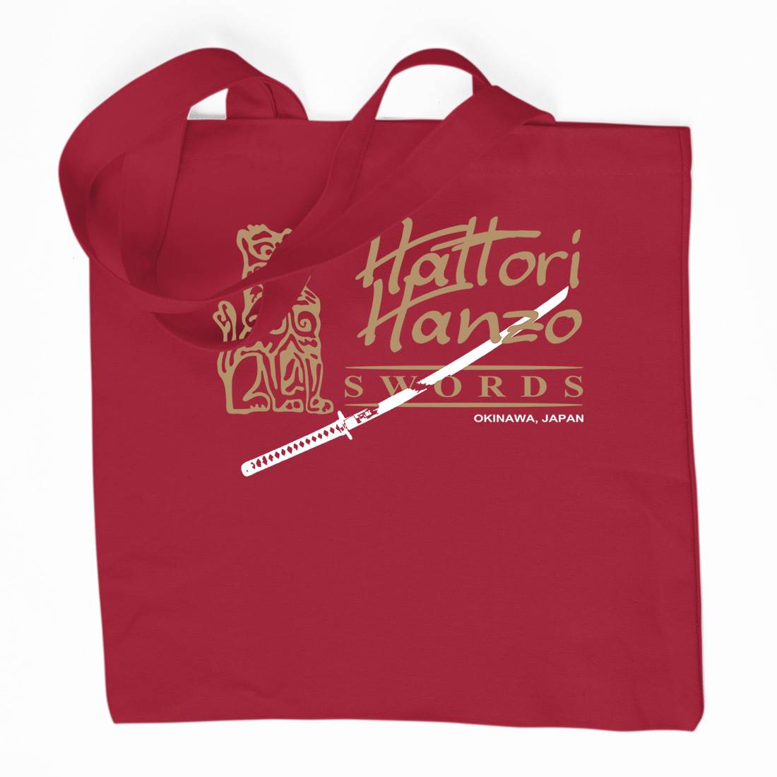 Hattori Hanzo Organic Premium Cotton Tote Bag Asian D418