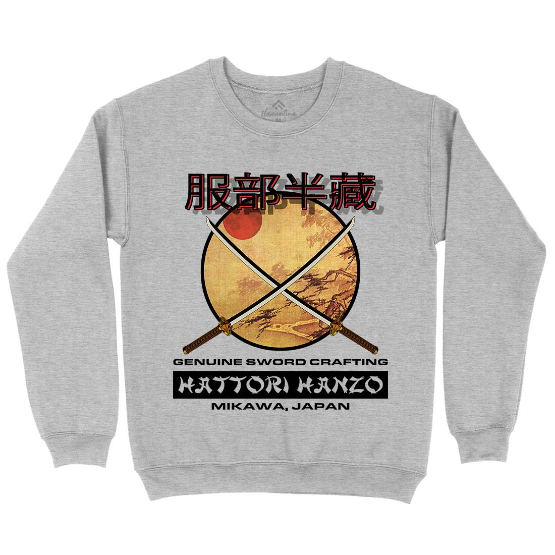Hattori Hanzo Kids Crew Neck Sweatshirt Asian D419