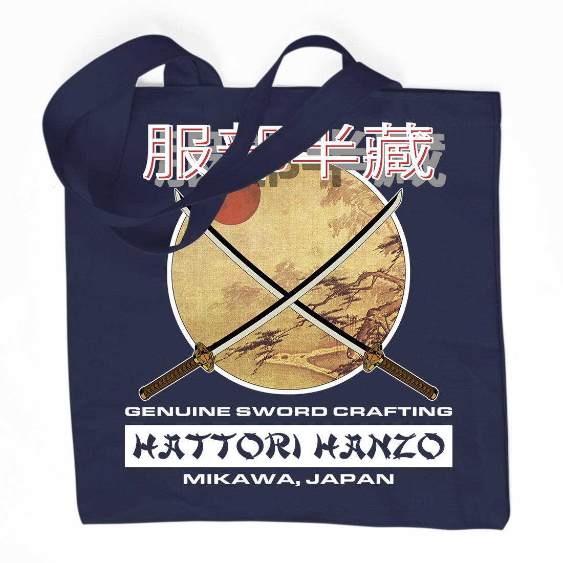 Hattori Hanzo Organic Premium Cotton Tote Bag Asian D419