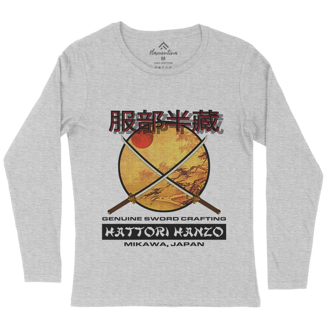 Hattori Hanzo Womens Long Sleeve T-Shirt Asian D419