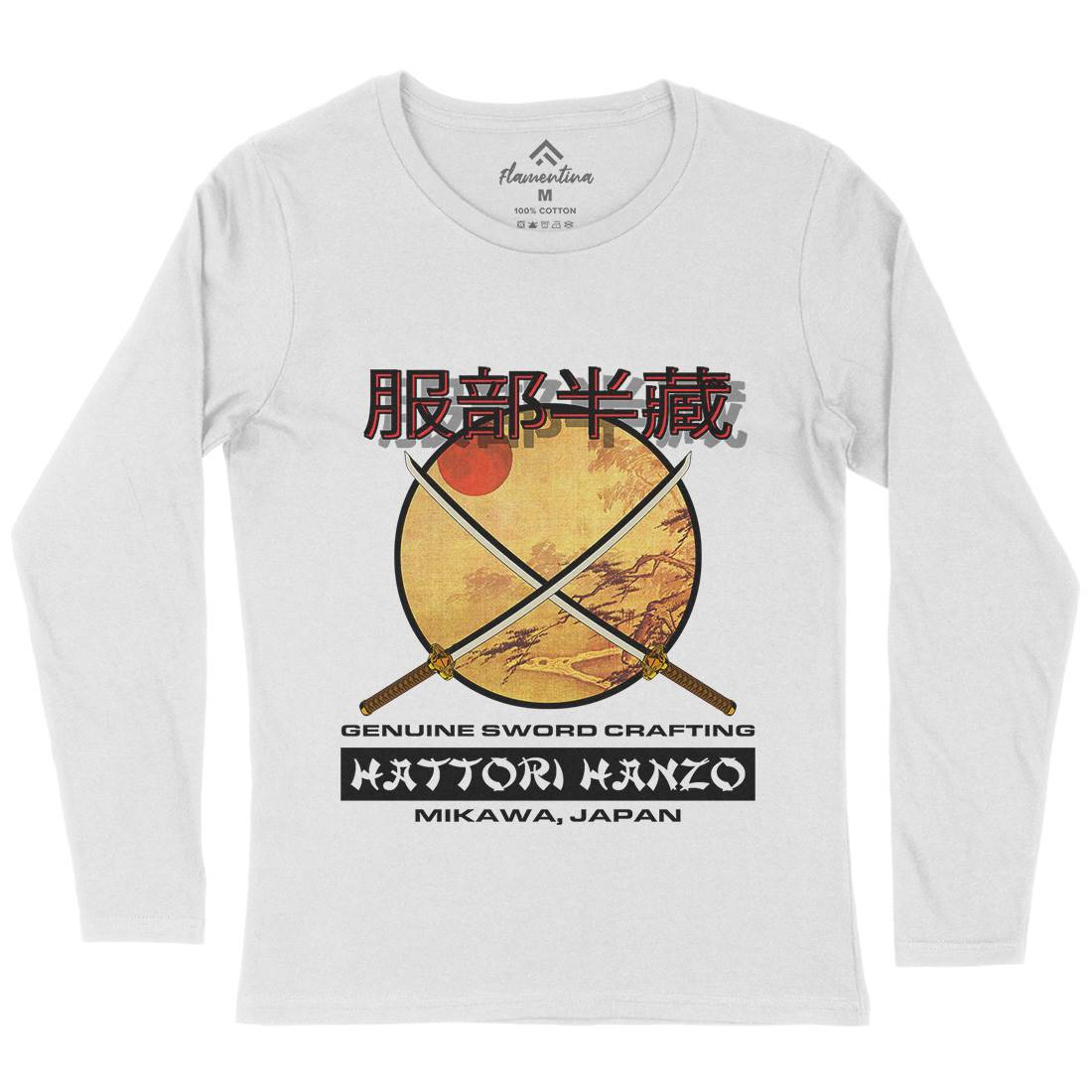 Hattori Hanzo Womens Long Sleeve T-Shirt Asian D419