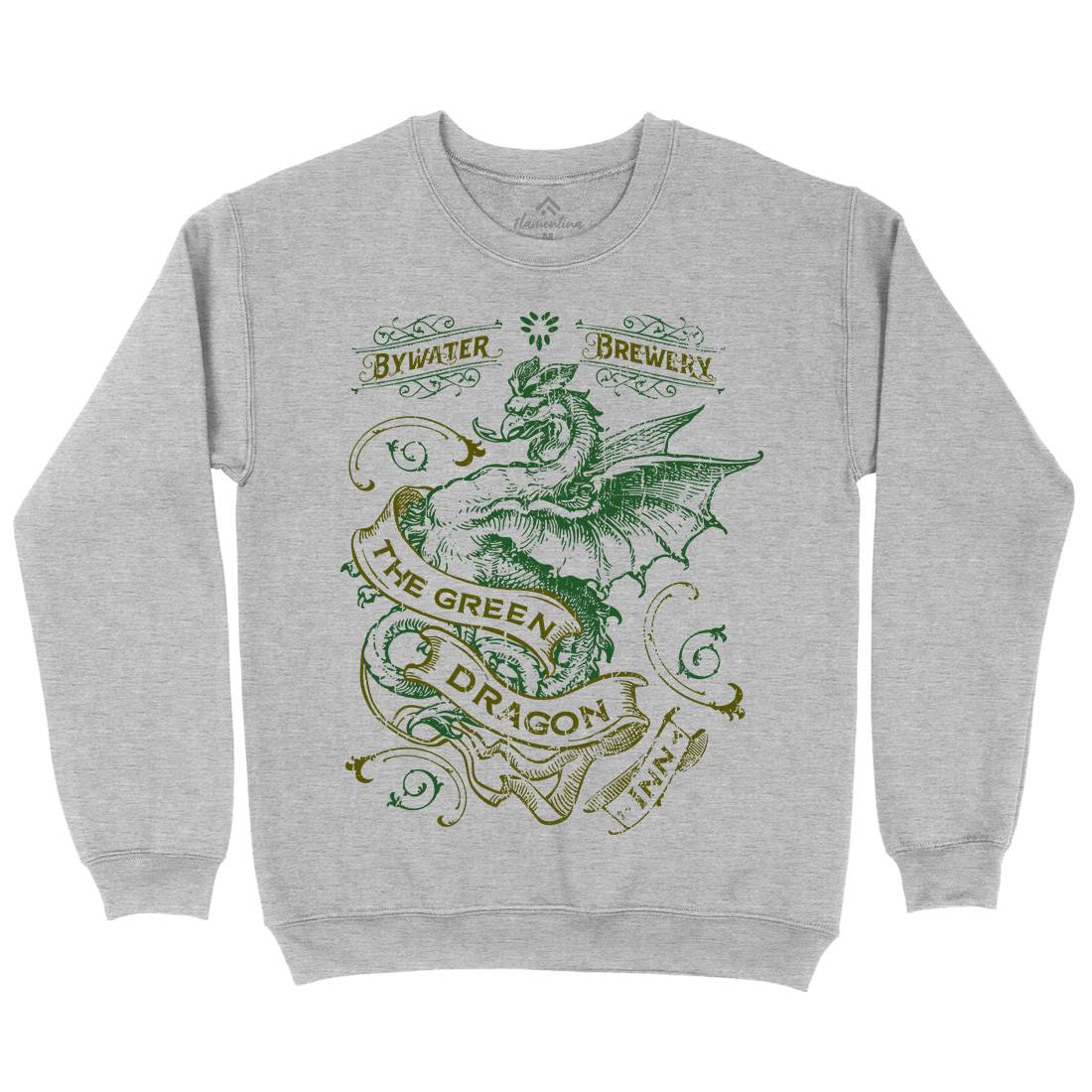 Green Dragon Inn Kids Crew Neck Sweatshirt Drinks D422