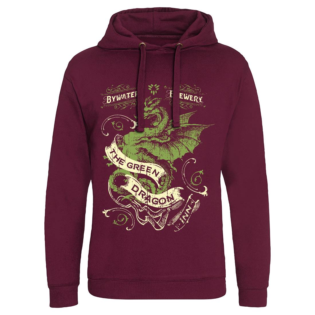 Green Dragon Inn Mens Hoodie Without Pocket Drinks D422