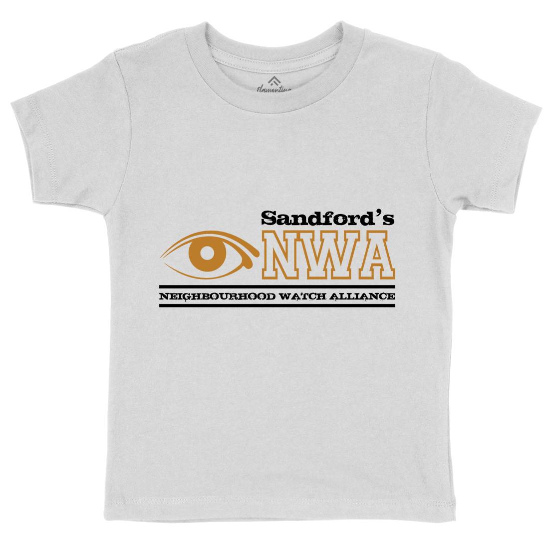 Nwa Kids Crew Neck T-Shirt Retro D426