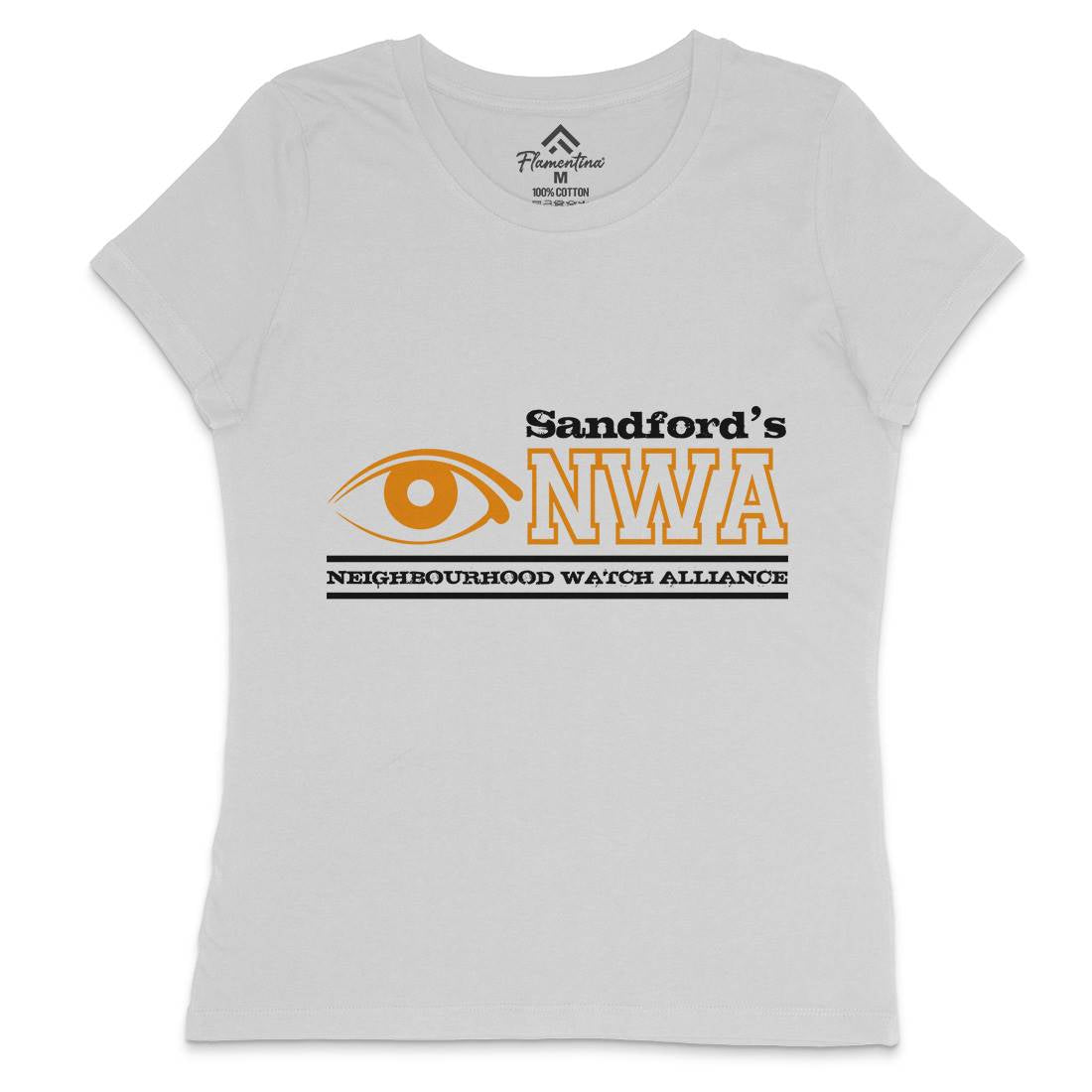 Nwa Womens Crew Neck T-Shirt Retro D426