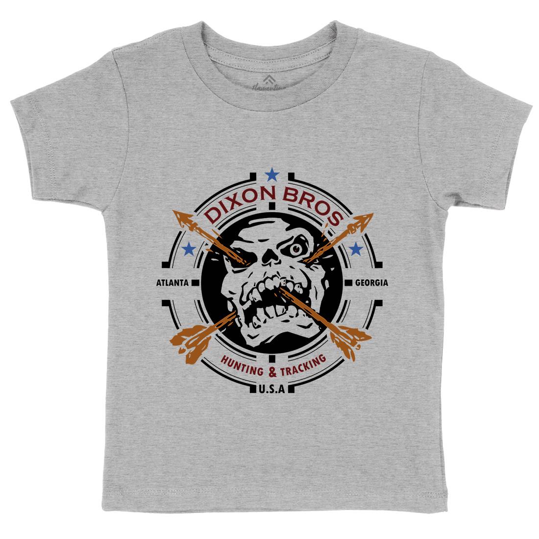 Dixon Brothers Kids Crew Neck T-Shirt Horror D427