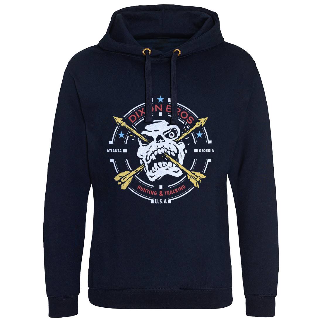 Dixon Brothers Mens Hoodie Without Pocket Horror D427