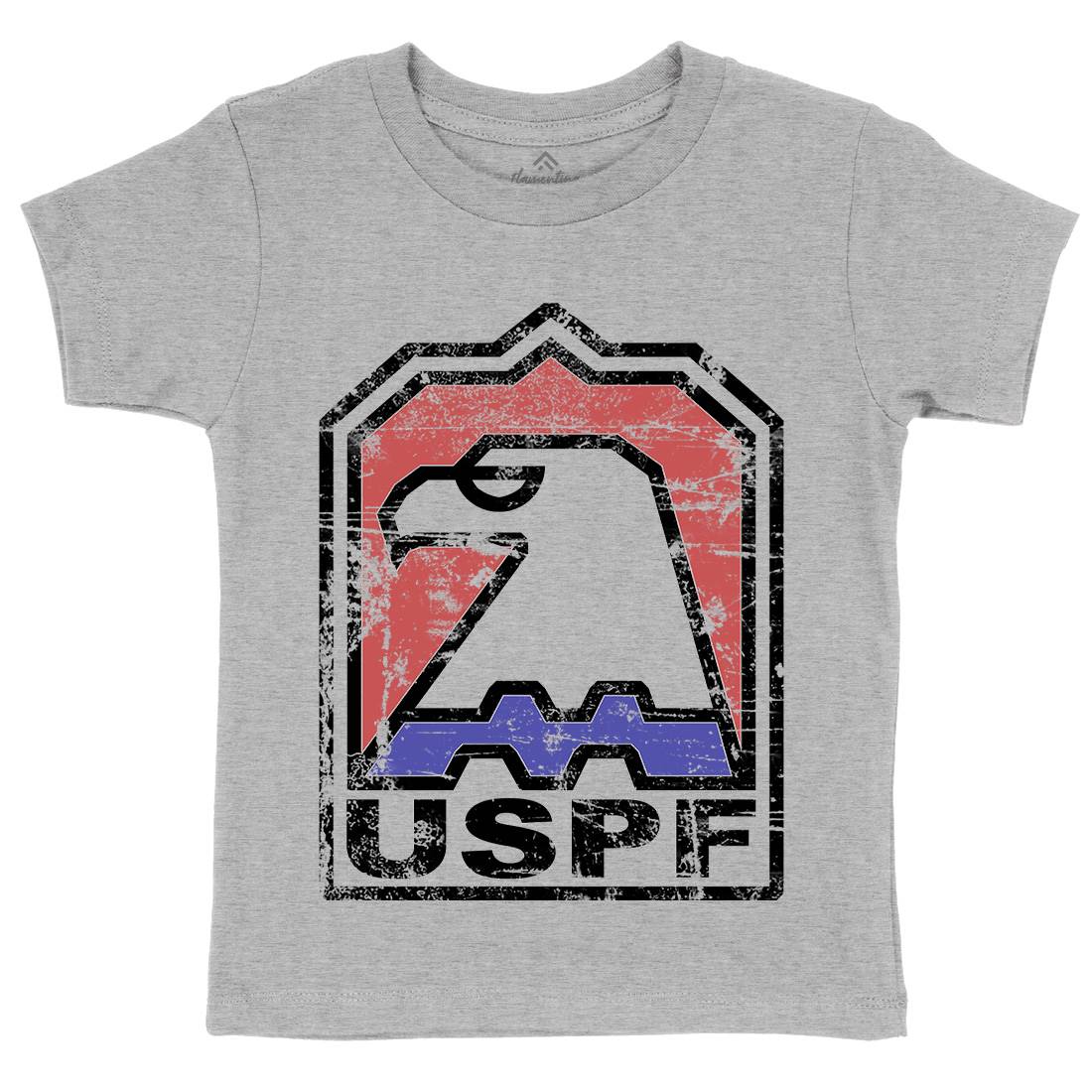 Uspf Kids Crew Neck T-Shirt Retro D428