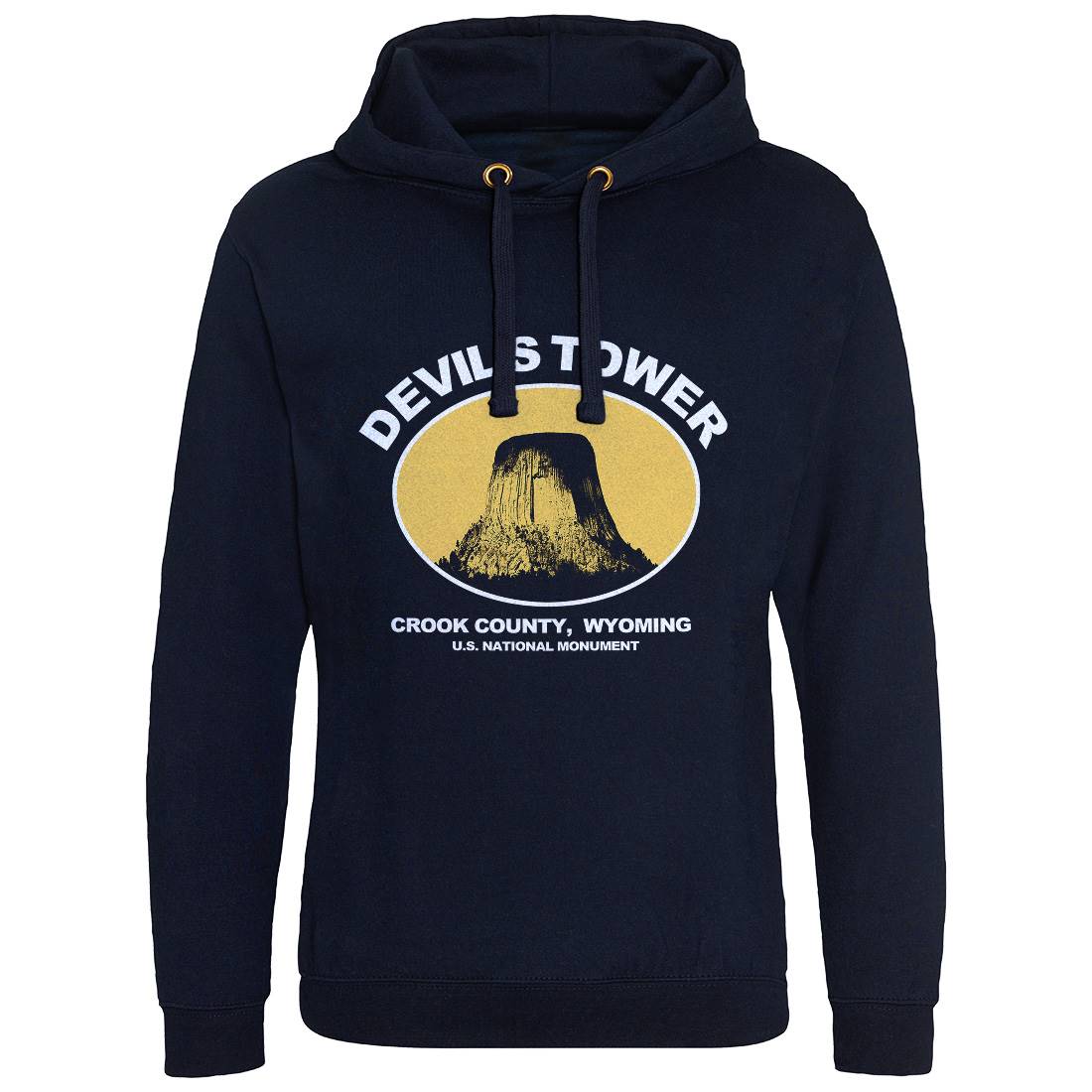 Devils Tower Mens Hoodie Without Pocket Space D431