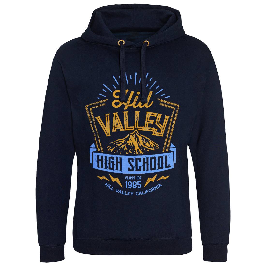Hill Valley Mens Hoodie Without Pocket Space D432