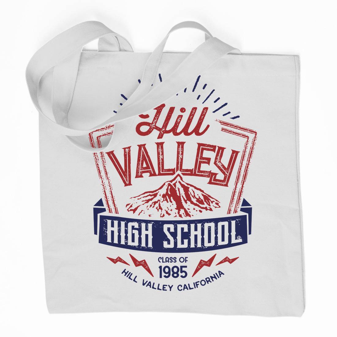 Hill Valley Organic Premium Cotton Tote Bag Space D432