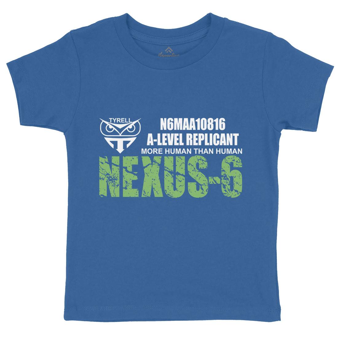 Nexus-6 Kids Crew Neck T-Shirt Space D434