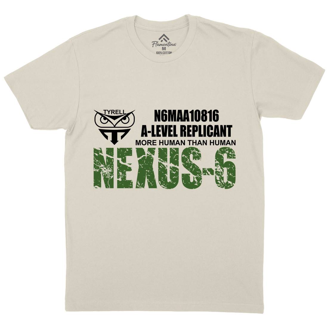 Nexus-6 Mens Organic Crew Neck T-Shirt Space D434
