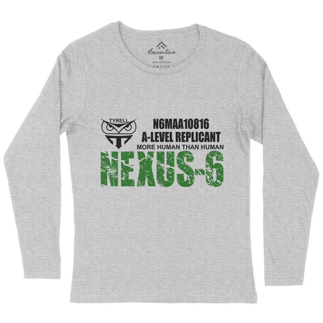 Nexus-6 Womens Long Sleeve T-Shirt Space D434