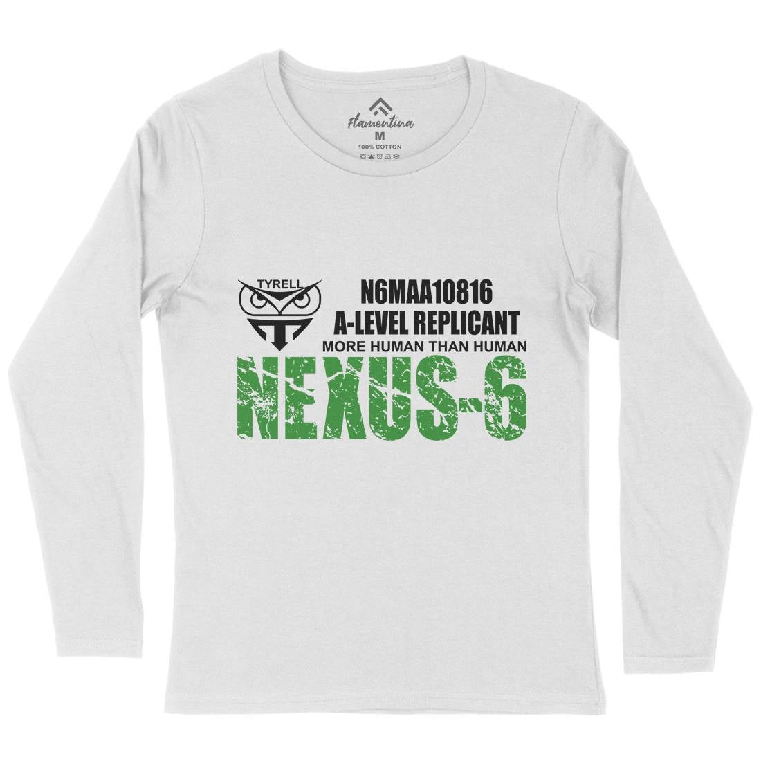 Nexus-6 Womens Long Sleeve T-Shirt Space D434