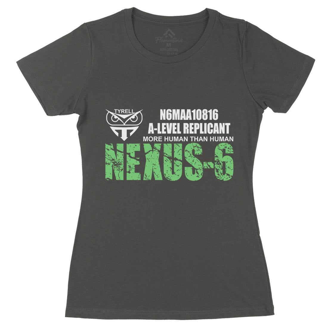 Nexus-6 Womens Organic Crew Neck T-Shirt Space D434