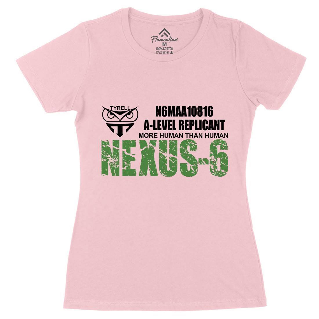 Nexus-6 Womens Organic Crew Neck T-Shirt Space D434