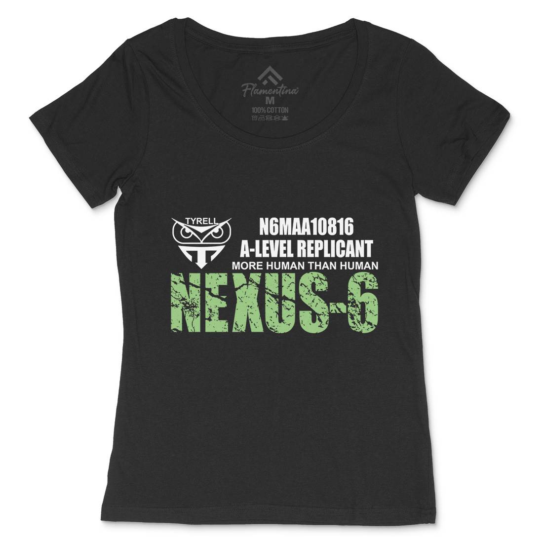 Nexus-6 Womens Scoop Neck T-Shirt Space D434