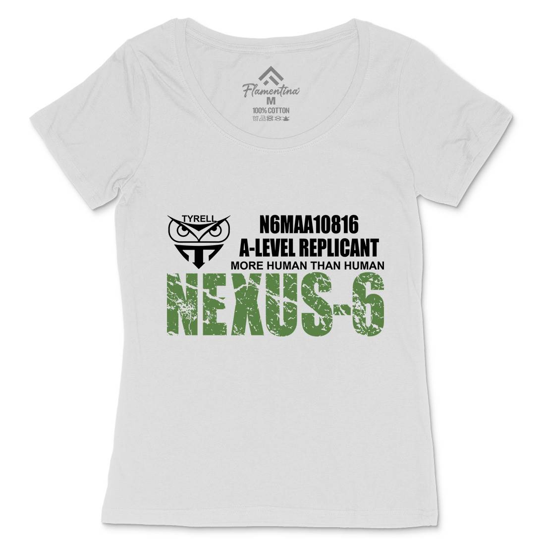 Nexus-6 Womens Scoop Neck T-Shirt Space D434