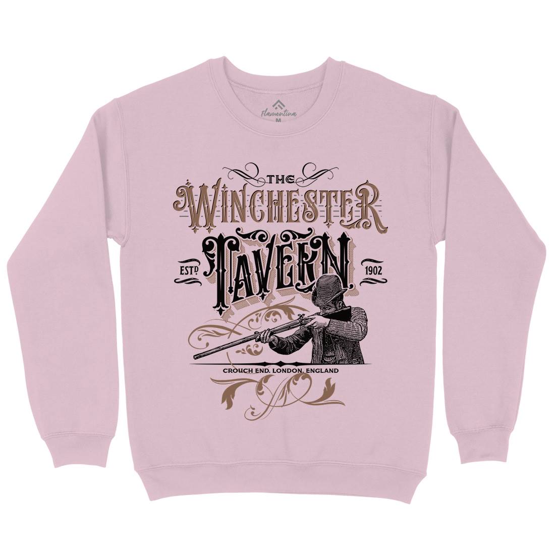 Winchester Tavern Kids Crew Neck Sweatshirt Horror D436