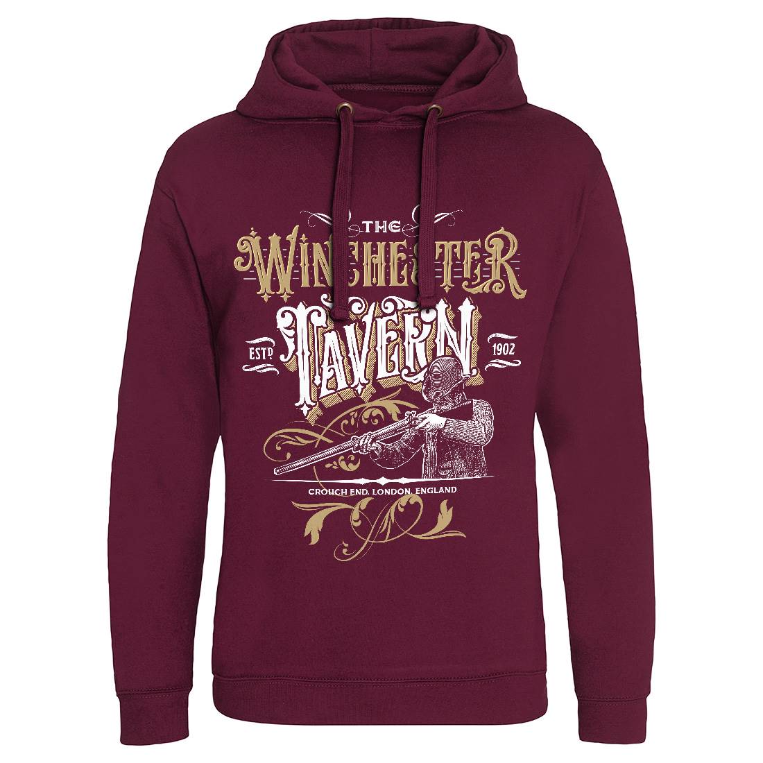 Winchester Tavern Mens Hoodie Without Pocket Horror D436