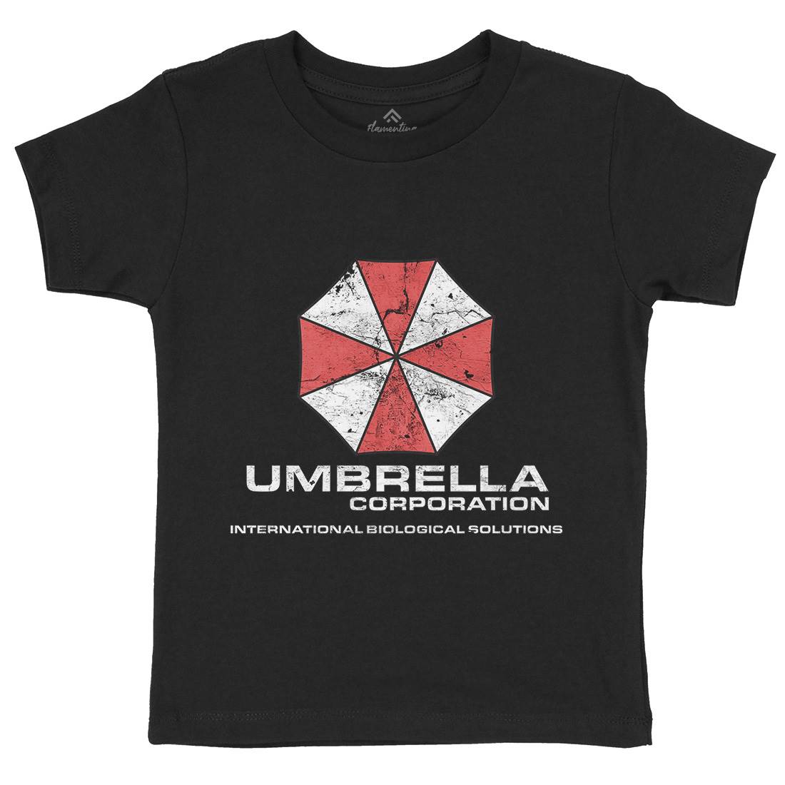 Umbrella Corp Kids Crew Neck T-Shirt Horror D439