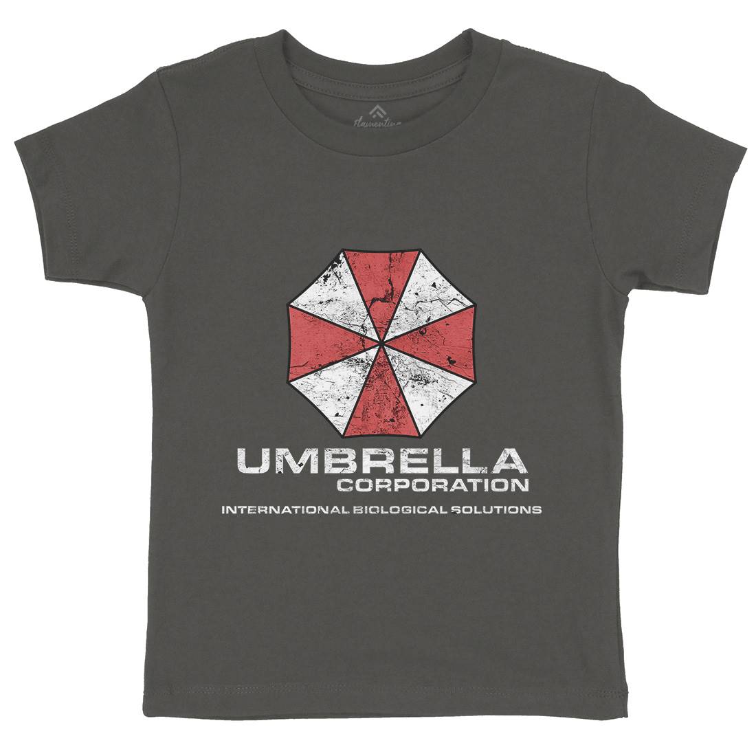 Umbrella Corp Kids Crew Neck T-Shirt Horror D439