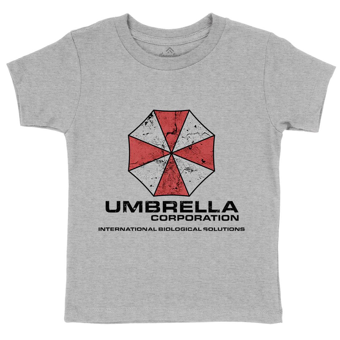 Umbrella Corp Kids Organic Crew Neck T-Shirt Horror D439
