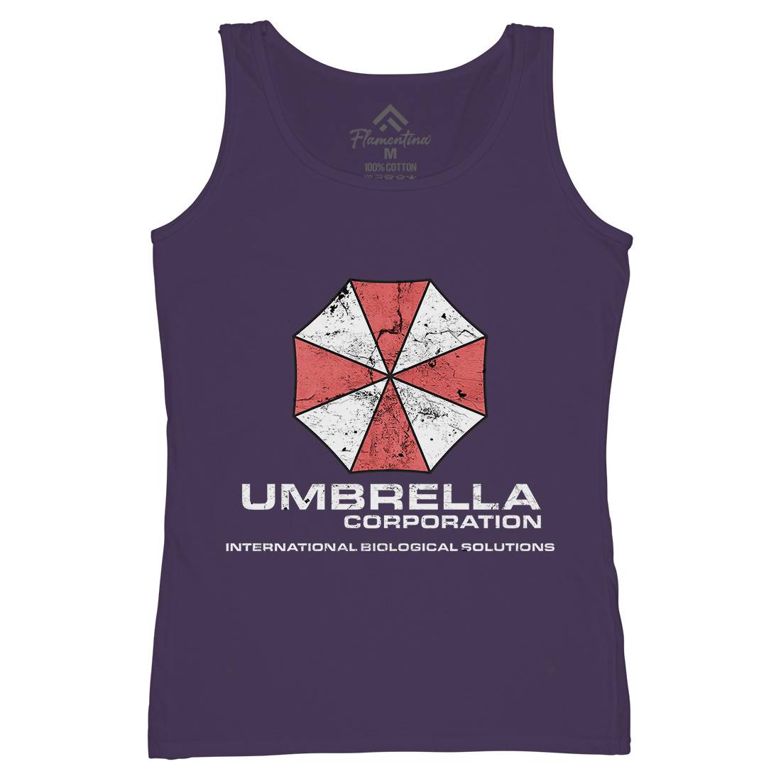 Umbrella Corp Womens Organic Tank Top Vest Horror D439