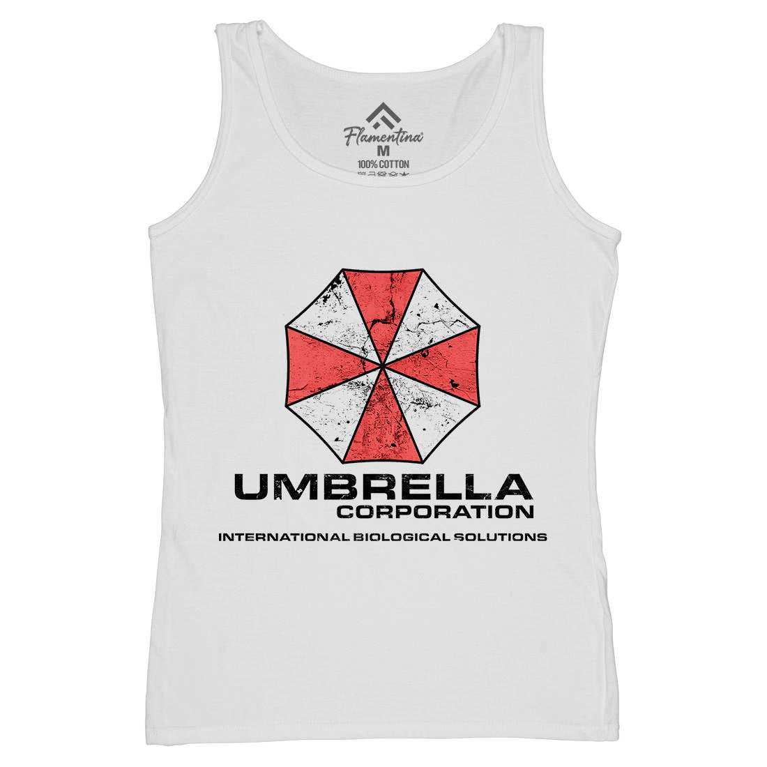 Umbrella Corp Womens Organic Tank Top Vest Horror D439