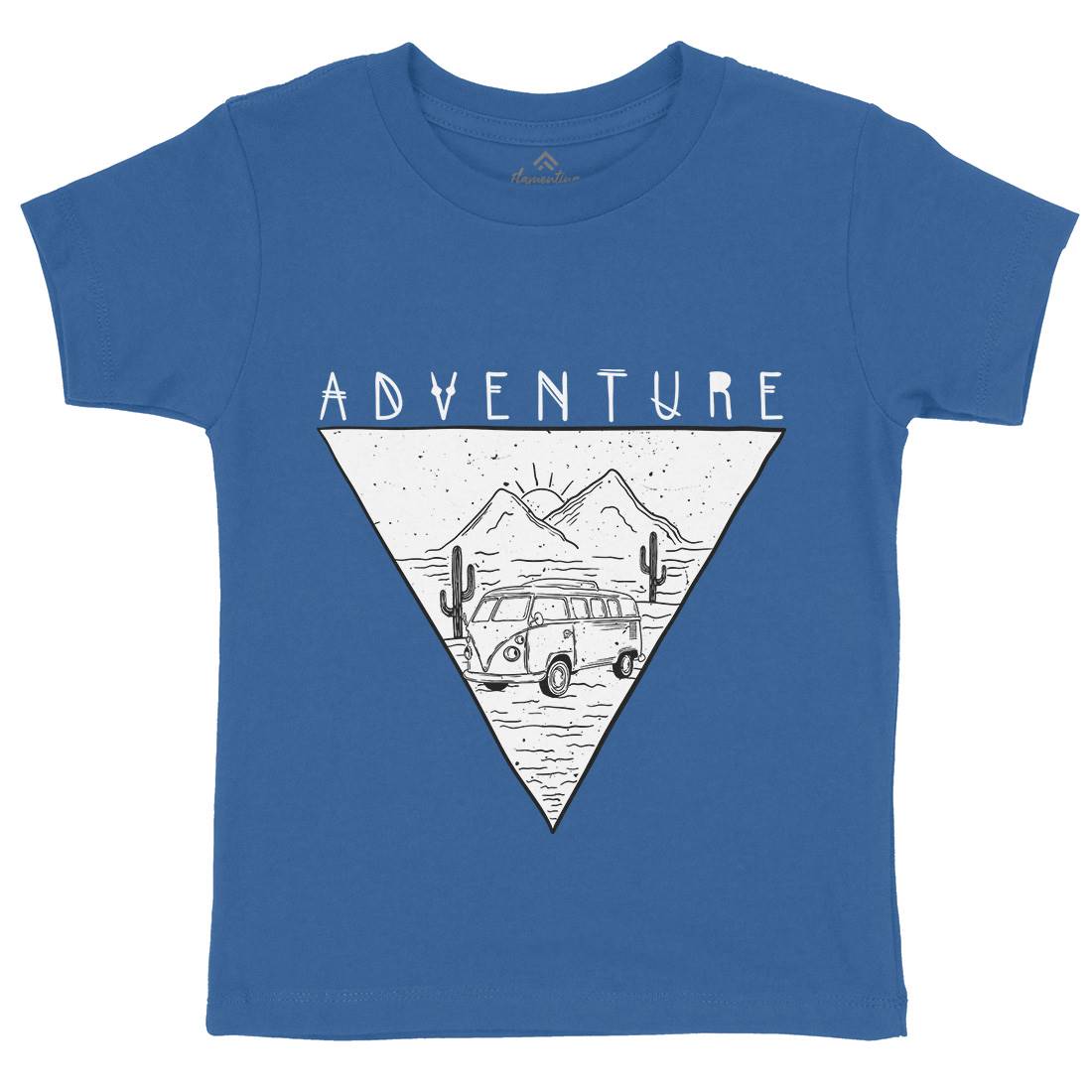 Adventure Kids Organic Crew Neck T-Shirt Nature D443