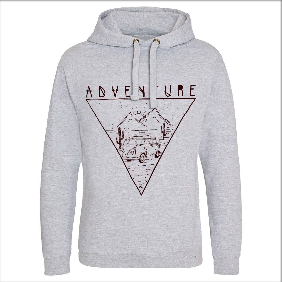 Adventure Mens Hoodie Without Pocket Nature D443