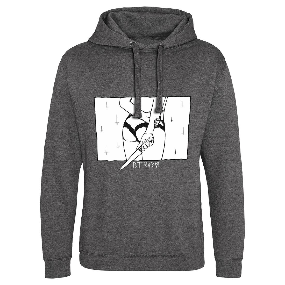 Betrayal Mens Hoodie Without Pocket Horror D444