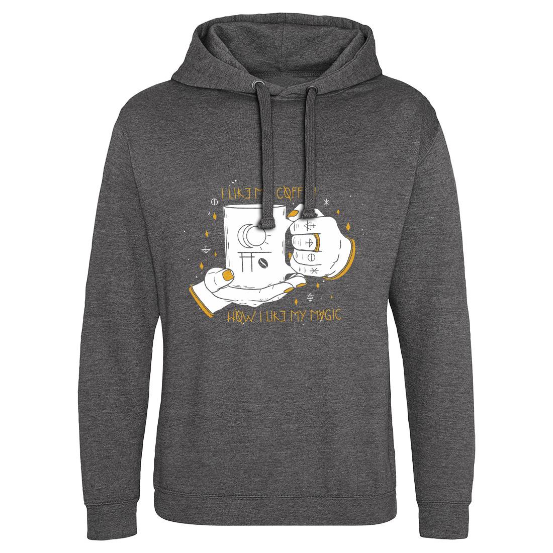 Black Coffee Mens Hoodie Without Pocket Horror D445