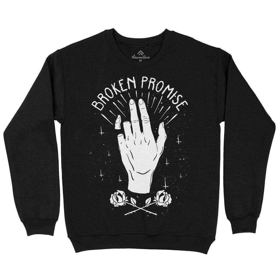 Broken Promise Kids Crew Neck Sweatshirt Retro D447